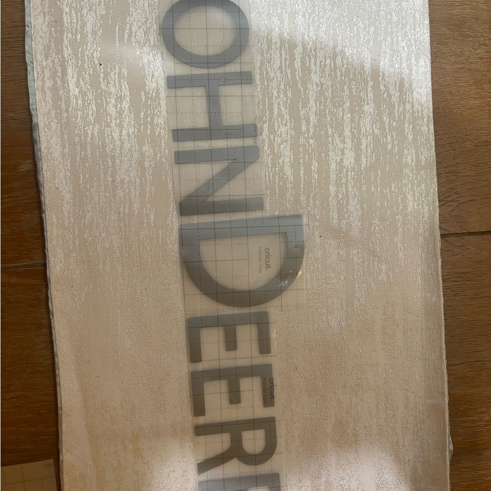John Deere Gray Lettering Decal